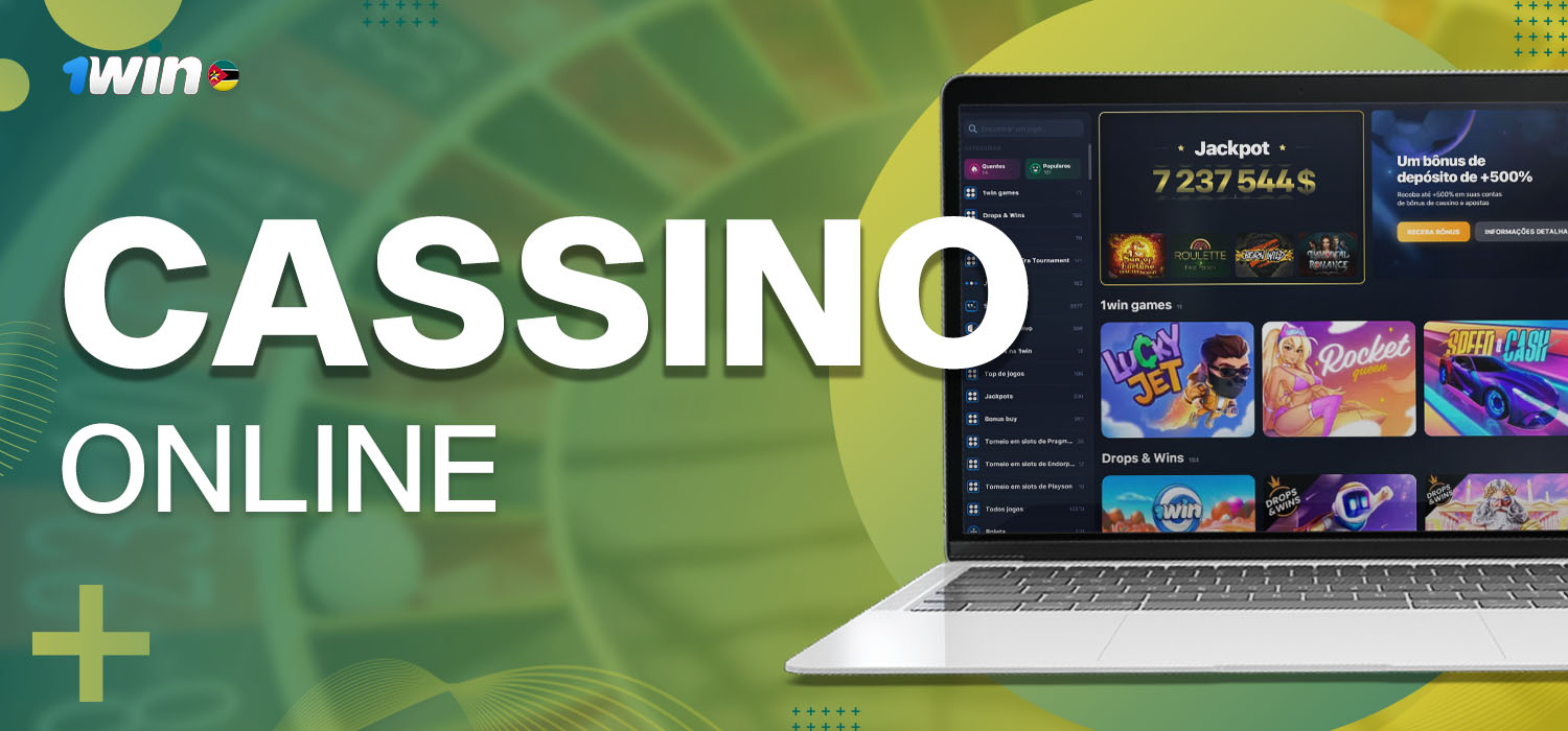 Área exclusiva para jogos de cassino e slots disponível após o login no 1win Casino.